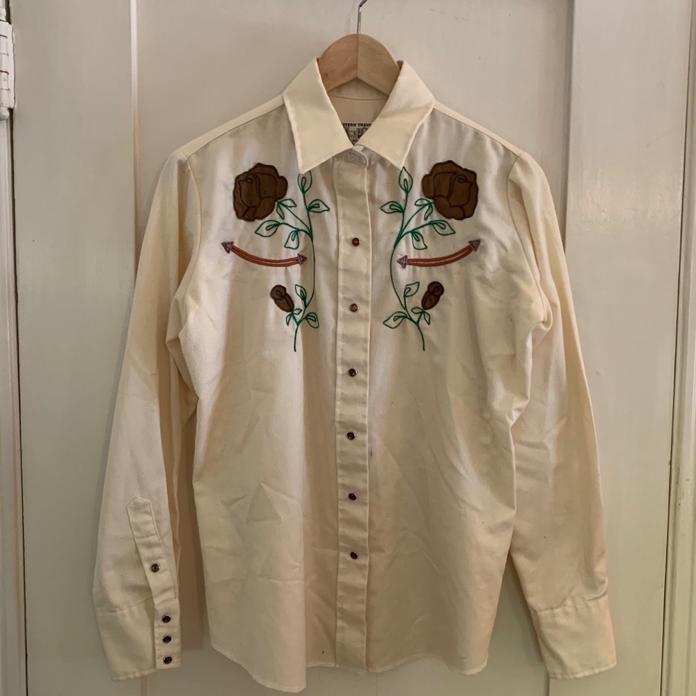 Vintage Panhandle Slim Western Cowboy Shirt, S